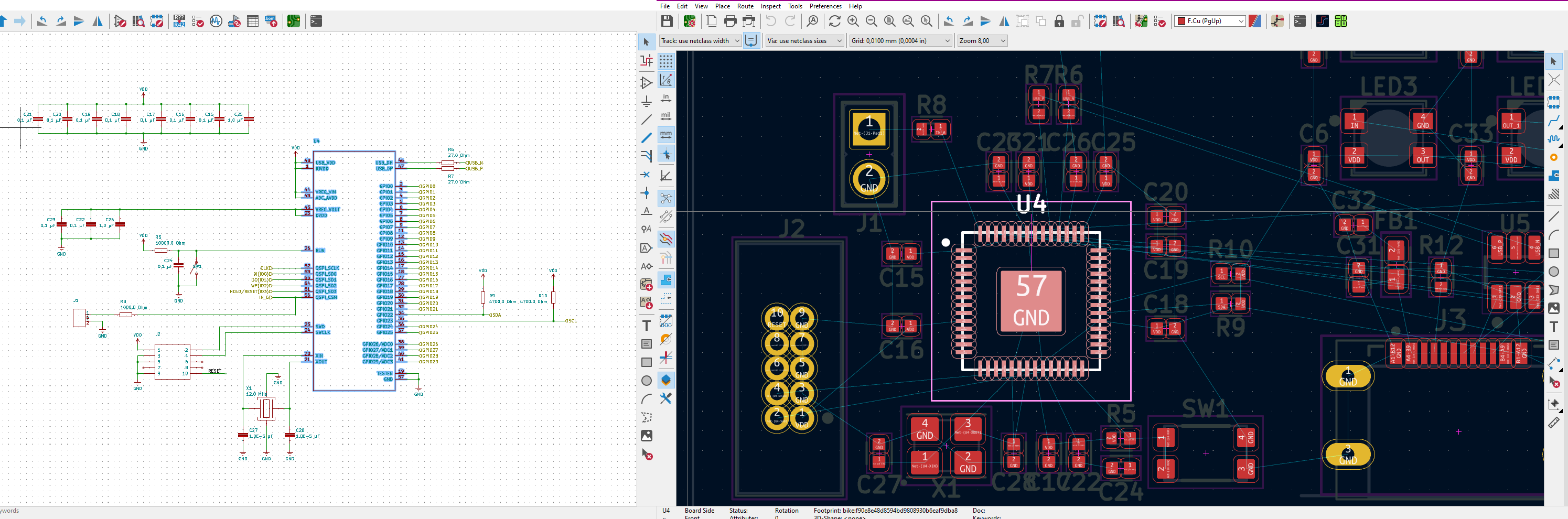 CELUS KiCad Layout